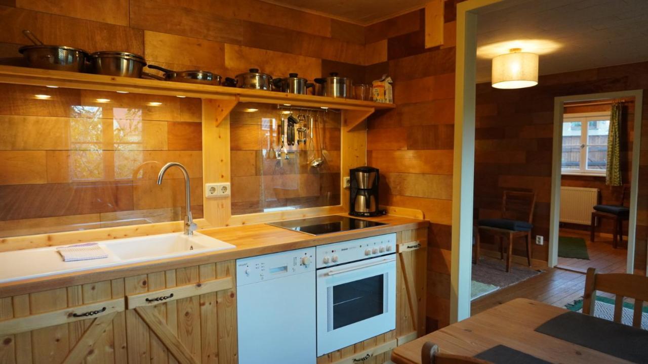 Huette Mit Herz Im Harz Apartment Meisdorf ภายนอก รูปภาพ