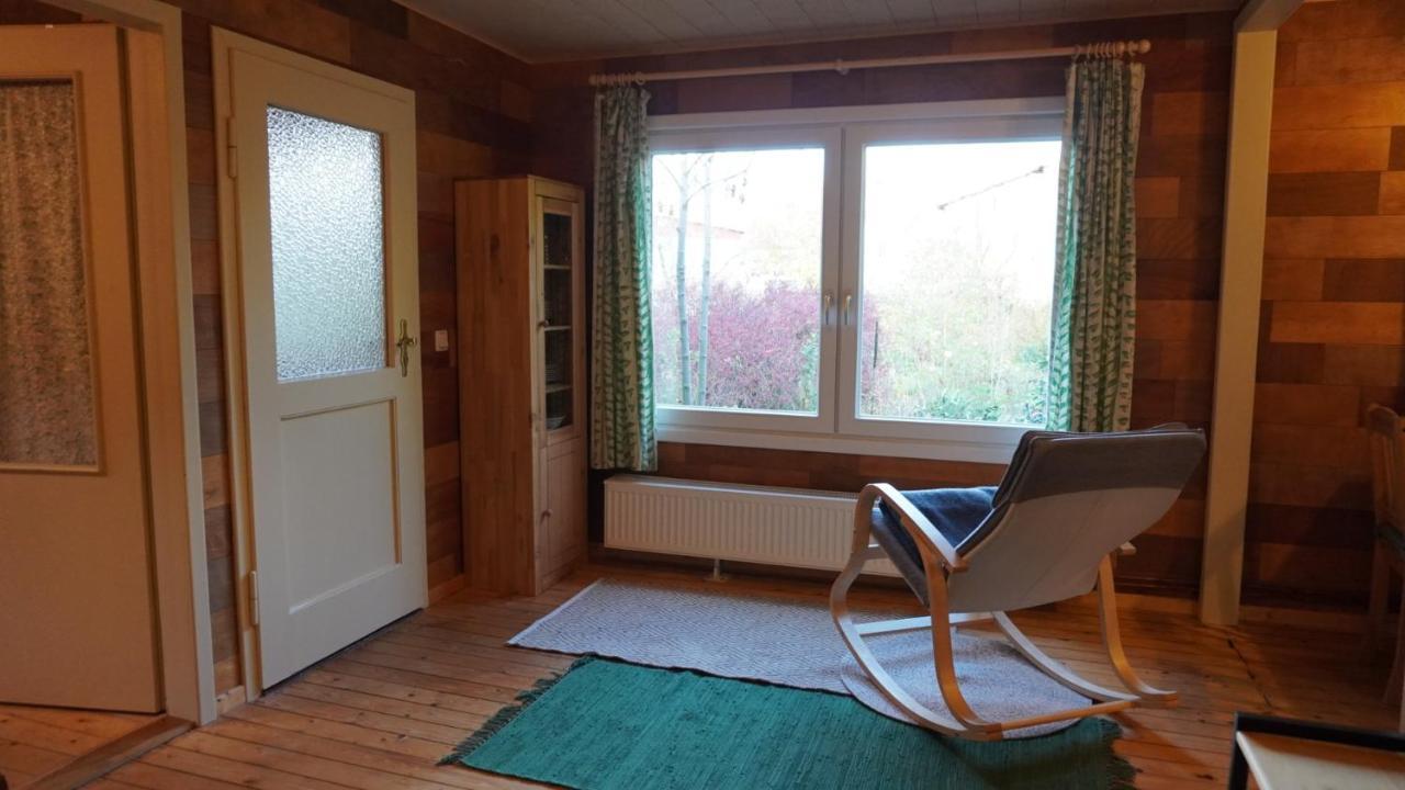 Huette Mit Herz Im Harz Apartment Meisdorf ภายนอก รูปภาพ