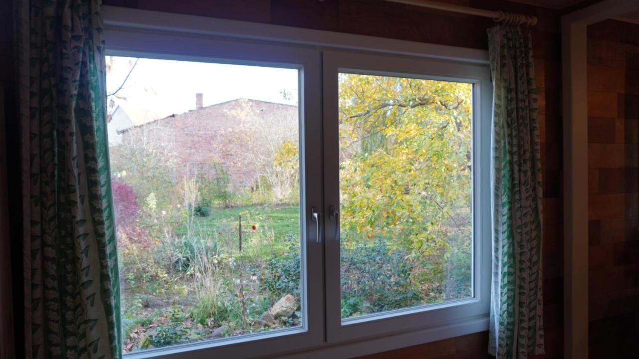 Huette Mit Herz Im Harz Apartment Meisdorf ภายนอก รูปภาพ