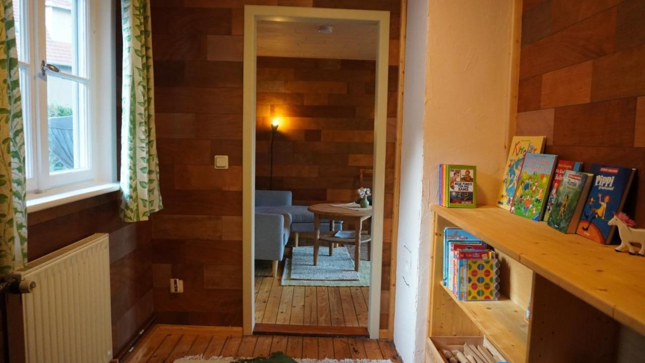 Huette Mit Herz Im Harz Apartment Meisdorf ภายนอก รูปภาพ